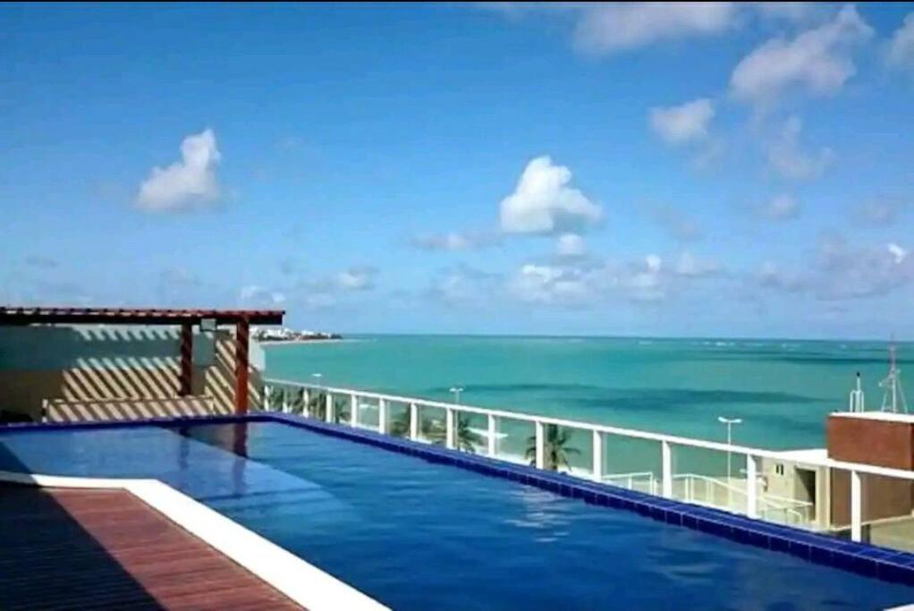 Flat Bello Plaza - Piscina Com Vista Da Orla Кабеделу Экстерьер фото